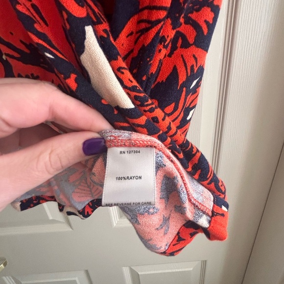 John Mark Boho Tunic Top Floral Bell Sleeves Size XL - Picture 2 of 5